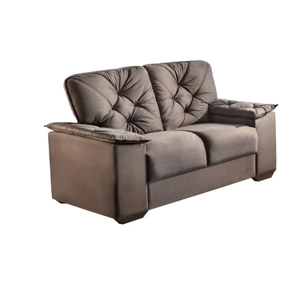 Sofá 2 Lugares Itajaí 170 TecAraxa Marron viggore