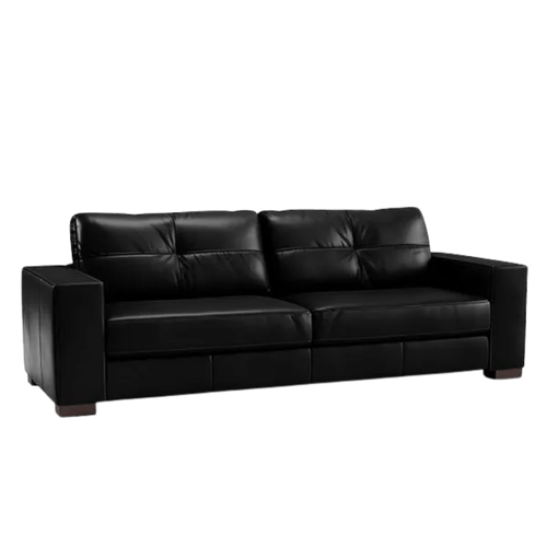 Sofa-Domini-160m-2-Lugares-Couro-Legitimo-Sherwood-Preto-principal