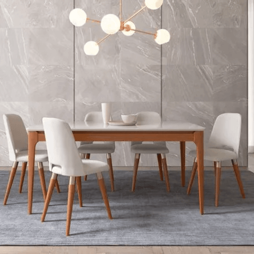 Mesa-de-Jantar-Addar-160m-com-6-cadeiras-Selina-giratoria-Off-White-FoscoLinho-Bege-ambiente